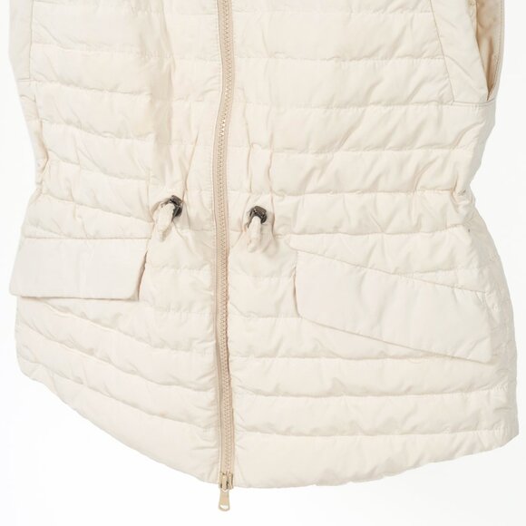 Brunello Cucinelli SS/15 Ecru Taffeta Quilted Down Vest - Picture 6 of 13